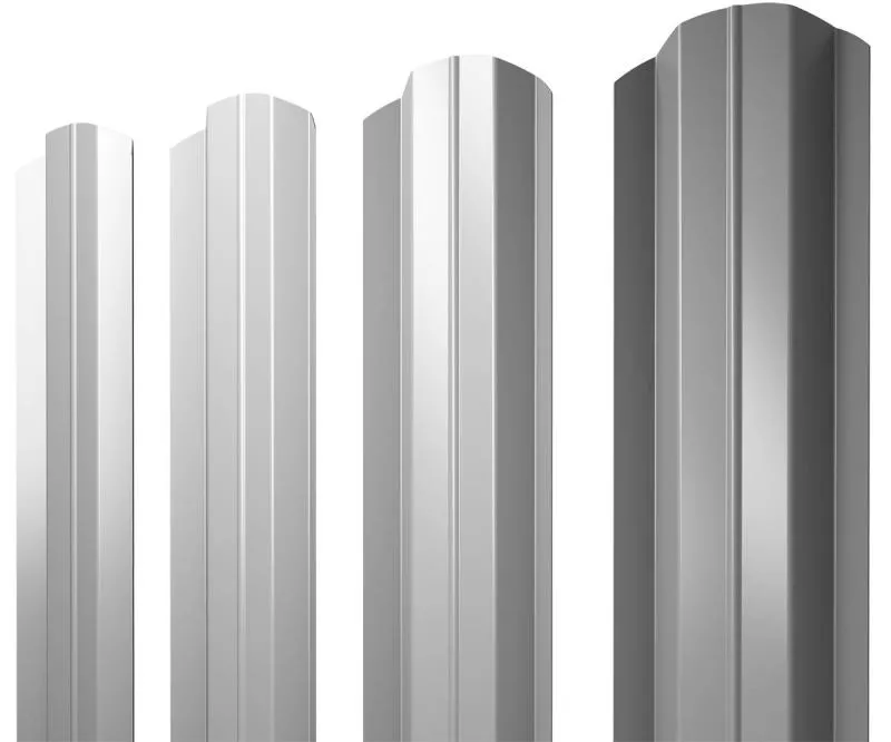 Штакетник М-образный В фигурный 0,4 PE RAL 9003 сигнальный белый купить в краснодаре