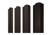 Штакетник М-образный В фигурный 0,45 Drap RR 32 темно-коричневый – Купить оптом и в розницу