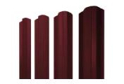 Штакетник М-образный В фигурный 0,45 PE RAL 3005 красное вино – Купить оптом и в розницу