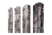 Штакетник М-образный В фигурный 0,45 Print Elite Fine Stone TwinColor – Купить оптом и в розницу