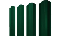 Штакетник М-образный В фигурный 0,5 Satin Matt TX RAL 6005 зеленый мох. Цена: 159 руб. Артикул: 45980