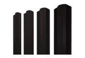 Штакетник М-образный В фигурный 0,5 Satin Matt TX RAL 9005 черный – Купить оптом и в розницу