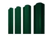 Штакетник М-образный В фигурный 0,5 Satin RAL 6005 зеленый мох – Купить оптом и в розницу