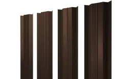 Штакетник М-образный В с прямым резом 0,4 PE-Matt-Double RAL 8017 шоколад. Цена: 87 руб. Артикул: 45919