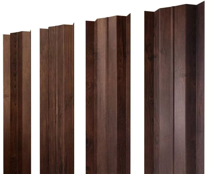 Штакетник М-образный В с прямым резом 0,4 Print Premium Cherry Wood Fresh TwinColor купить в краснодаре