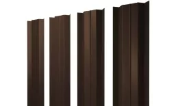 Штакетник М-образный В с прямым резом 0,45 Drap TwinColor RAL 8017 шоколад. Цена: 112 руб. Артикул: 38469