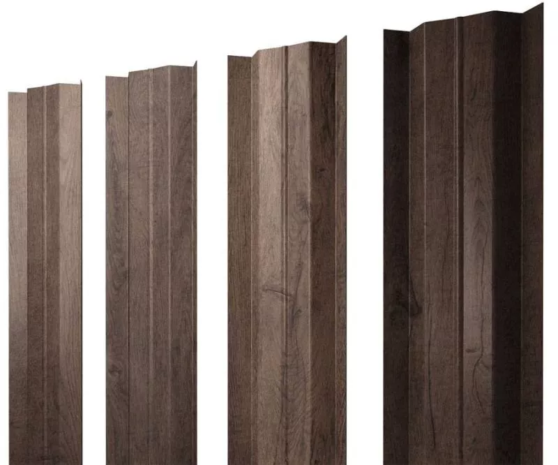 Штакетник М-образный В с прямым резом 0,45 Print Premium Almond Wood Fresh купить в краснодаре