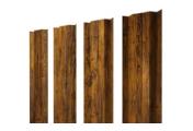 Штакетник М-образный В с прямым резом 0,45 Print Premium Golden Wood Fresh TwinColor – Купить оптом и в розницу