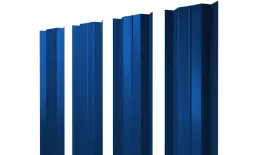 Штакетник М-образный В с прямым резом 0,5 Satin RAL 5005 сигнальный синий. Цена: 128 руб. Артикул: 45951