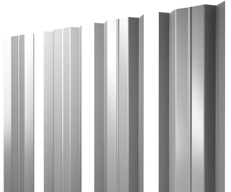 Штакетник М-образный В с прямым резом 0,5 Satin RAL 9003 сигнальный белый купить в краснодаре