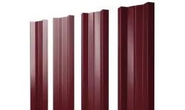 Штакетник Grand Line М-образный А 0,45 Drap RAL 3005 Красное вино. Цена: 101 руб. Артикул: M_18