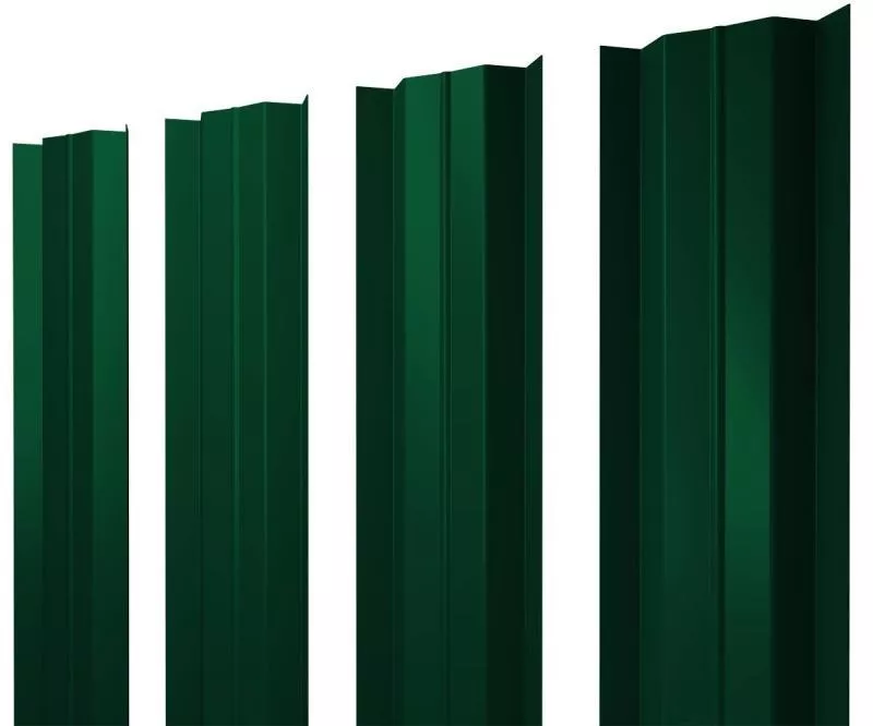 Штакетник Grand Line М-образный В 0,5 Satin RAL 6005 Зеленый мох купить в краснодаре