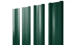 Штакетник Grand Line М-образный А 0,5 Velur RAL 6005 Зеленый мох. Артикул: M_105