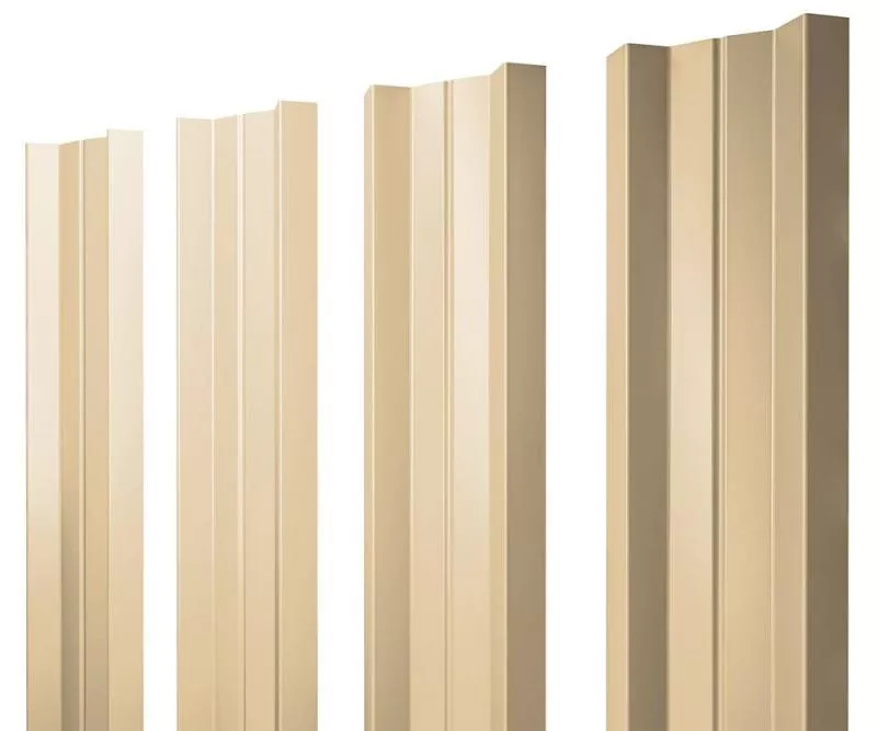 Штакетник Grand Line М-образный А 0,4 PE RAL 1014 Слоновая кость купить в краснодаре