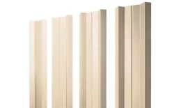 Штакетник М-образный А фигурный 0,45 Drap TX RAL 1015 светлая слоновая кость. Цена: 110 руб. Артикул: 38413