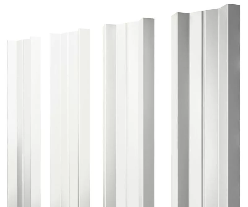 Штакетник Grand Line М-образный А 0,5 Satin RAL 9003 Сигнальный белый купить в краснодаре