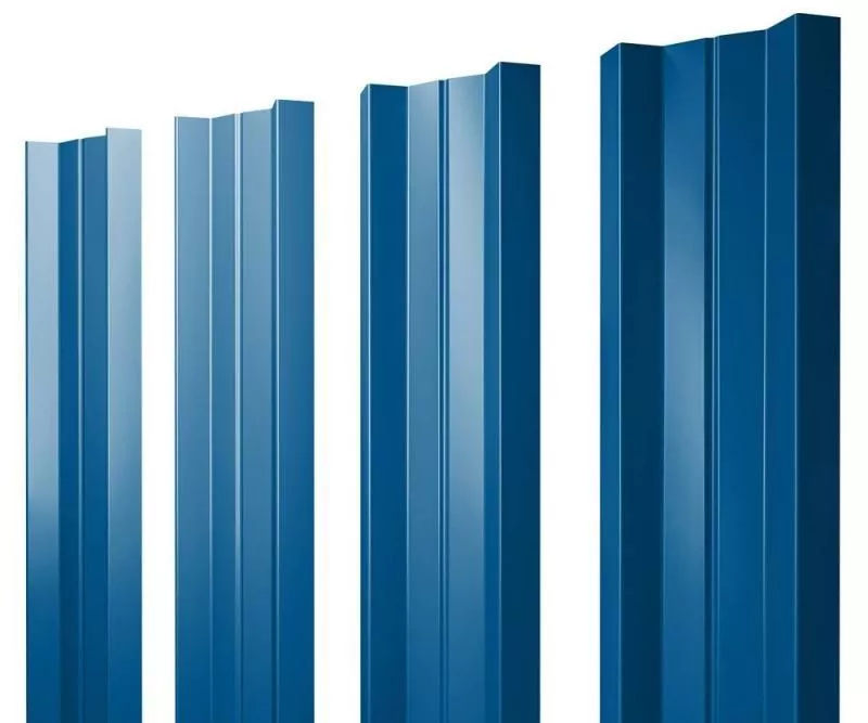 Штакетник Grand Line М-образный А 0,5 Satin RAL 5005 Сигнальный синий купить в краснодаре