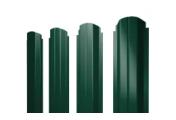 Штакетник П-образный А фигурный 0,45 Drap TX RAL 6005 зеленый мох – Купить оптом и в розницу