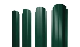 Штакетник П-образный А фигурный 0,45 Drap TX RAL 6005 зеленый мох. Цена: 100 руб. Артикул: 38678