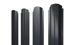 Штакетник П-образный А фигурный 0,45 Drap TX RAL 7016 антрацитово-серый. Цена: 102 руб. Артикул: 38680