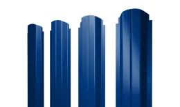 Штакетник П-образный А фигурный 0,45 PE RAL 5002 ультрамариново-синий. Цена: 88 руб. Артикул: 37983