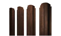 Штакетник П-образный А фигурный 0,45 Print Premium Cherry Wood Dark FTC. Цена: 151 руб. Артикул: 46067
