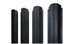 Штакетник П-образный А фигурный 0,45 Print Premium Grey Wood TwinColor. Цена: 151 руб. Артикул: 46069