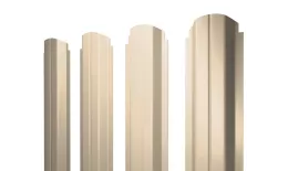 Штакетник П-образный А фигурный 0,5 Satin RAL 1015 светлая слоновая кость. Цена: 109 руб. Артикул: 39068