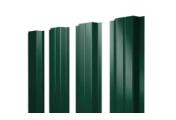 Штакетник П-образный A с прямым резом 0,4 PE-Double RAL 6005 зеленый мох – Купить оптом и в розницу