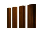Штакетник П-образный A с прямым резом 0,4 Print Premium Golden Wood Intense FTC – Купить оптом и в розницу