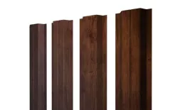 Штакетник П-образный A с прямым резом 0,45 Print Premium Cherry Wood Fresh. Артикул: 39370