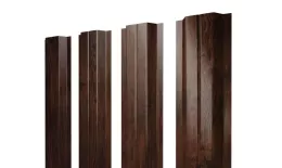 Штакетник П-образный A с прямым резом 0,45 Print Premium Cherry Wood. Артикул: 39369