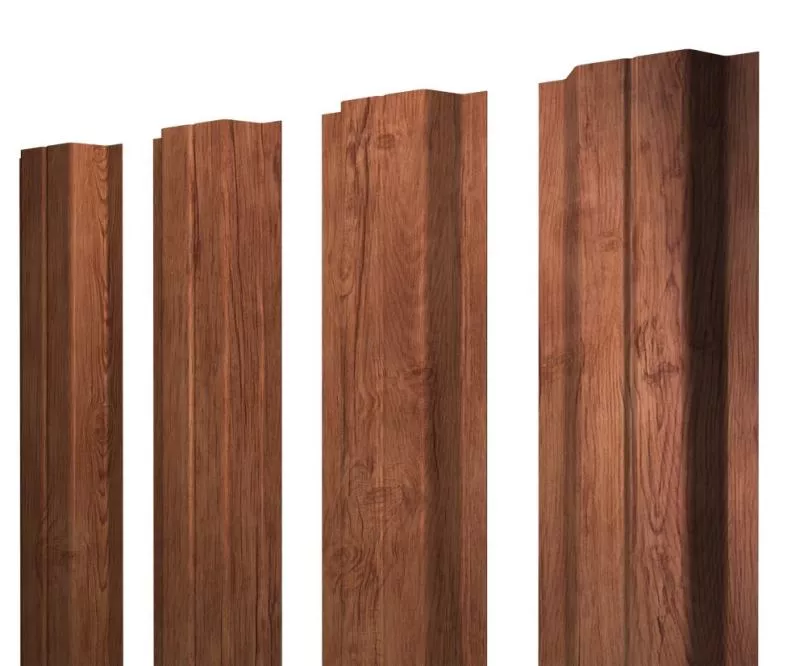 Штакетник П-образный A с прямым резом 0,45 Print Premium Rowan Wood Intense FTC купить в краснодаре