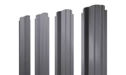 Штакетник П-образный B фигурный 0,5 PE RAL 7004 сигнальный серый. Цена: 103 руб. Артикул: 39175