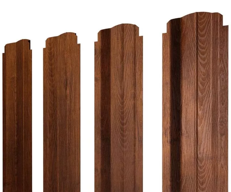 Штакетник П-образный В фигурный 0,45 Print Premium Golden Wood Fresh купить в краснодаре