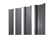 Штакетник П-образный В с прямым резом 0,45 Drap RAL 7004 сигнальный серый – Купить оптом и в розницу