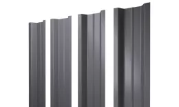 Штакетник П-образный В с прямым резом 0,45 Drap RAL 7004 сигнальный серый. Цена: 110 руб. Артикул: 46376