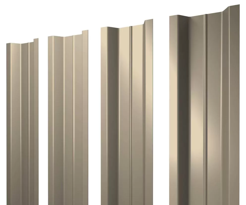 Штакетник П-образный В с прямым резом 0,45 Drap TX RAL 1015 светлая слоновая кость купить в краснодаре