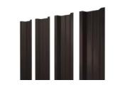 Штакетник П-образный В с прямым резом 0,45 Drap TX RR 32 темно-коричневый – Купить оптом и в розницу