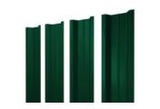 Штакетник П-образный В с прямым резом 0,45 PE RAL 6005 зеленый мох – Купить оптом и в розницу