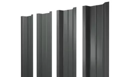 Штакетник П-образный В с прямым резом 0,45 PE RAL 7005 мышино-серый. Цена: 88 руб. Артикул: 39195