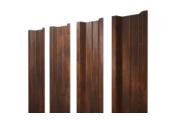 Штакетник П-образный В с прямым резом 0,45 Print Elite Chestnut Wood – Купить оптом и в розницу