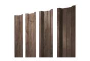 Штакетник П-образный В с прямым резом 0,45 Print Premium Almond Wood Fresh – Купить оптом и в розницу