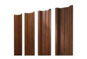 Штакетник П-образный В с прямым резом 0,45 Print Premium Golden Wood Fresh TwinColor – Купить оптом и в розницу