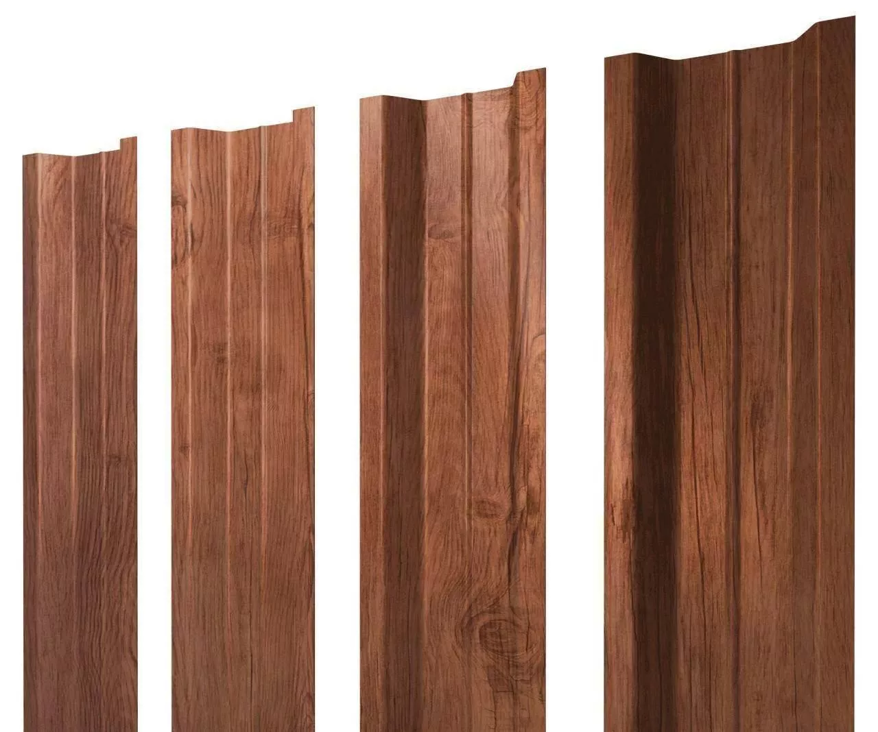 Штакетник П-образный В с прямым резом 0,45 Print Premium Rowan Wood Intense FTC купить в краснодаре