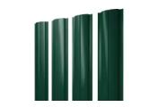 Штакетник Полукруглый Slim с прямым резом 0,45 Drap TX RAL 6005 зеленый мох – Купить оптом и в розницу
