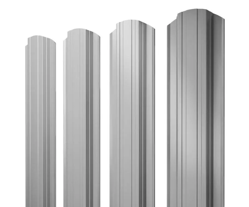 Штакетник Прямоугольный фигурный 0,45 Drap TX RAL 7004 сигнальный серый купить в краснодаре