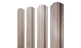 Штакетник Прямоугольный фигурный 0,45 Print Elite White Wood TwinColor. Цена: 214 руб. Артикул: 39014