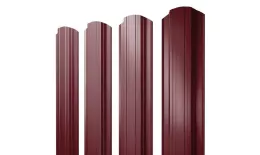 Штакетник Прямоугольный фигурный 0,5 Satin Matt TX RAL 3005 красное вино. Цена: 176 руб. Артикул: 39045
