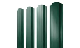 Штакетник Прямоугольный фигурный 0,5 Satin RAL 6005 зеленый мох. Цена: 141 руб. Артикул: 39051